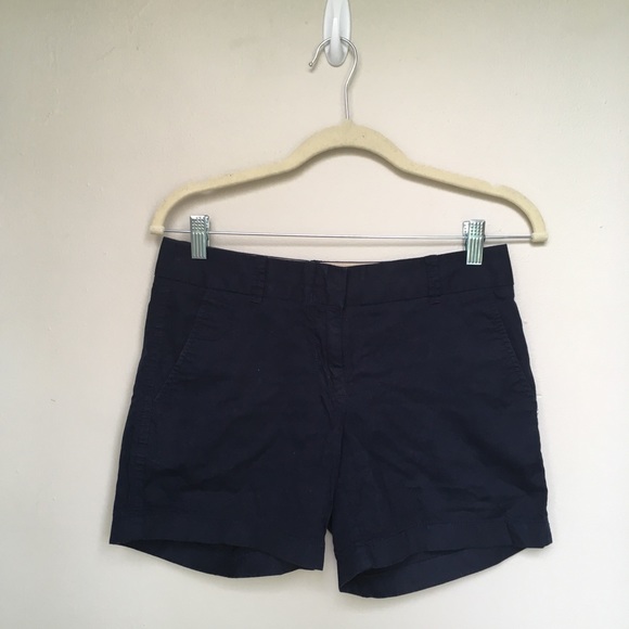 J. Crew ~ Navy chino shorts - Picture 1 of 5